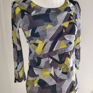 Alfani Women's Layer Cut Longsleeve Layered Blouse